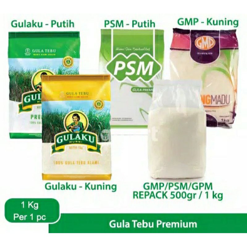 

Gula Pasir 1kg
