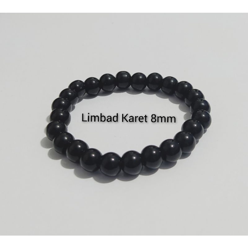 Gelang Limbad Bulat Hitam Untuk Pria &amp; Wanita