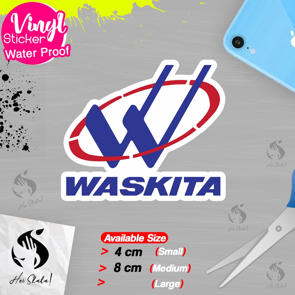 

Stiker Waskita Karya Sticker Logo Perusahaan BUMN Bahan Vinyl Anti Air