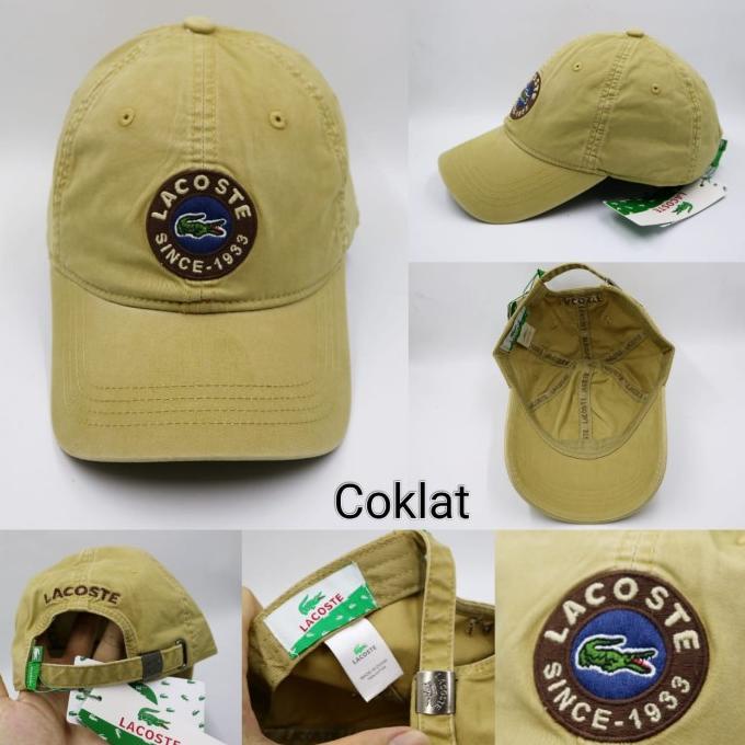 [[COD]] topi baseball topi snapback topi lacoste logo bulat NEW Kode 333
