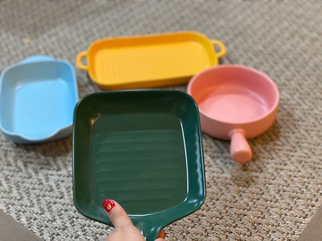 Mangkuk Keramik Binaural Model Baking Pan