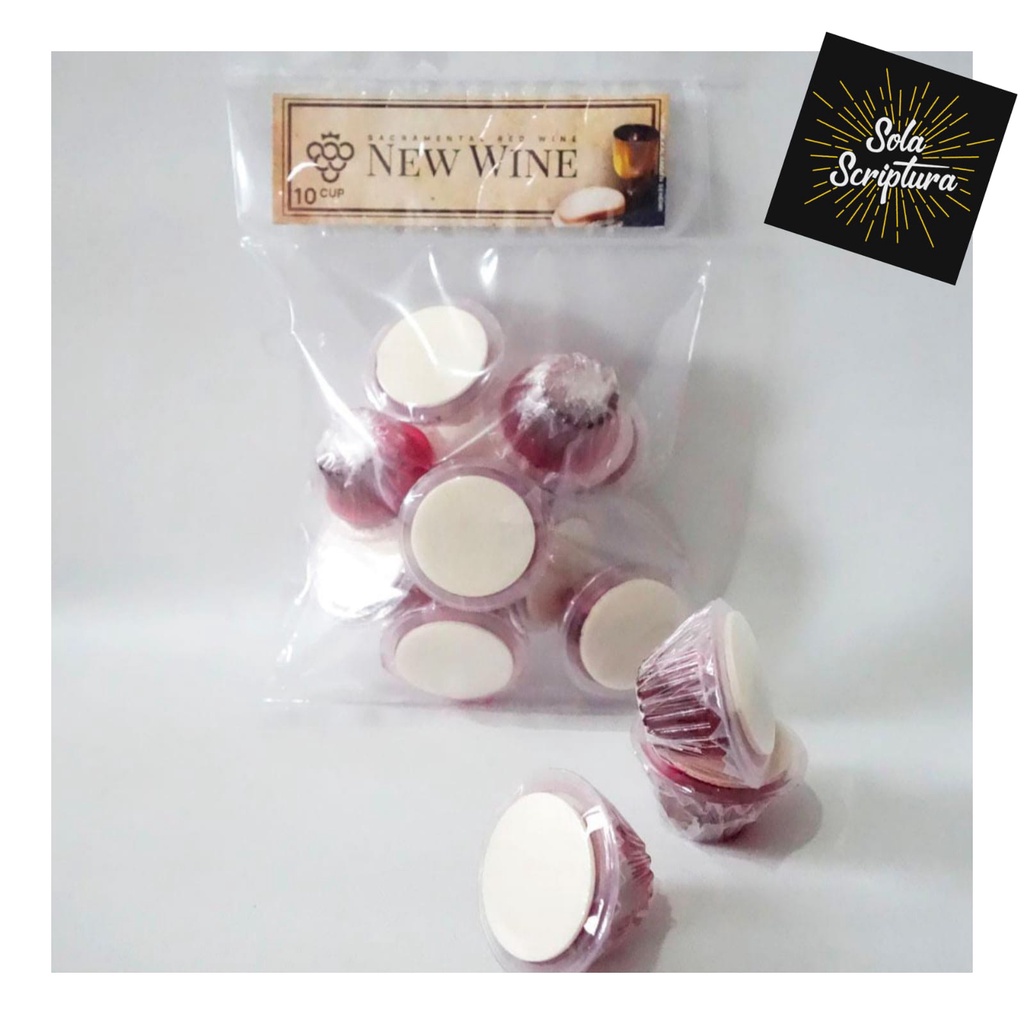 

Minuman Paket Perjamuan Gereja isi 10 + Hosti