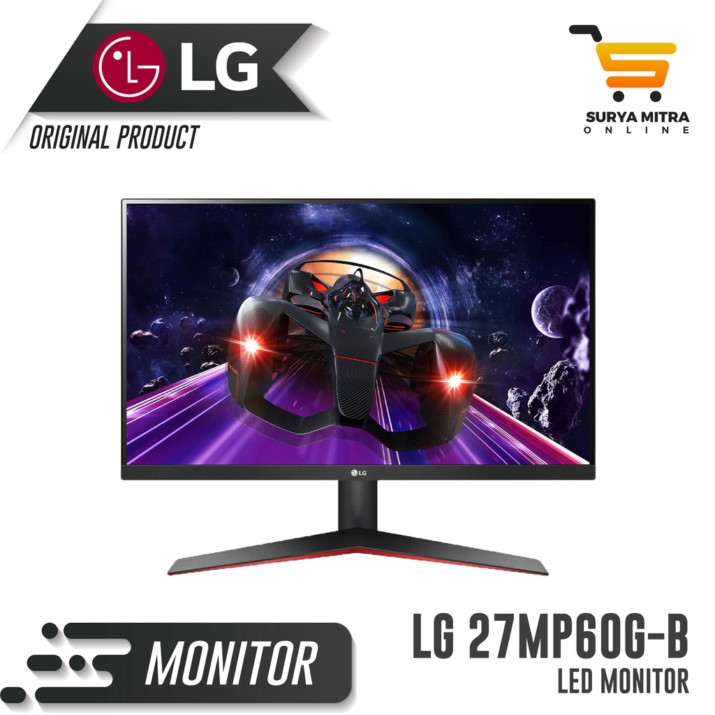 Monitor LG 27MP60G-B 27 Full HD IPS Display With AMD FreeSync