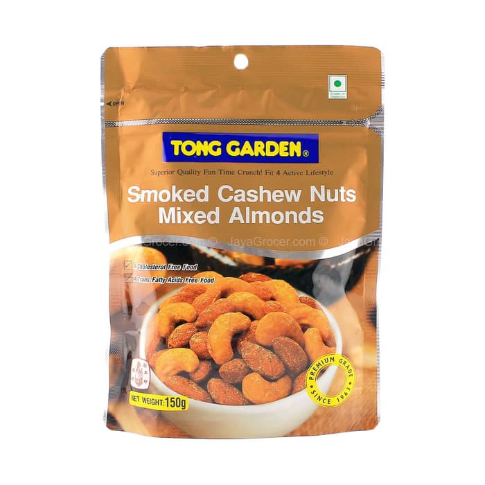 

#HANDCARRY Tong Garden Smoked Cashew Nuts Mixed Almond 150g - UFOHCR1658