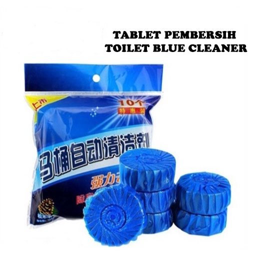 【GOGOMART】Tablet Biru Pembersih Toilet Anti Bau Anti Jamur / Penyegar Kloset 50g