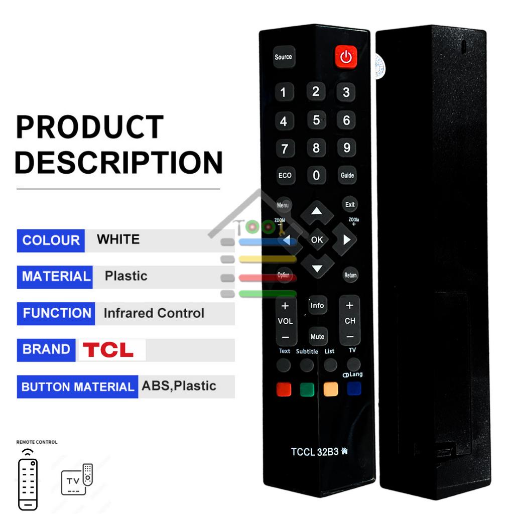 REMOTE TV TCL MULTI TCL LED SMART TV ANDROID 32B3