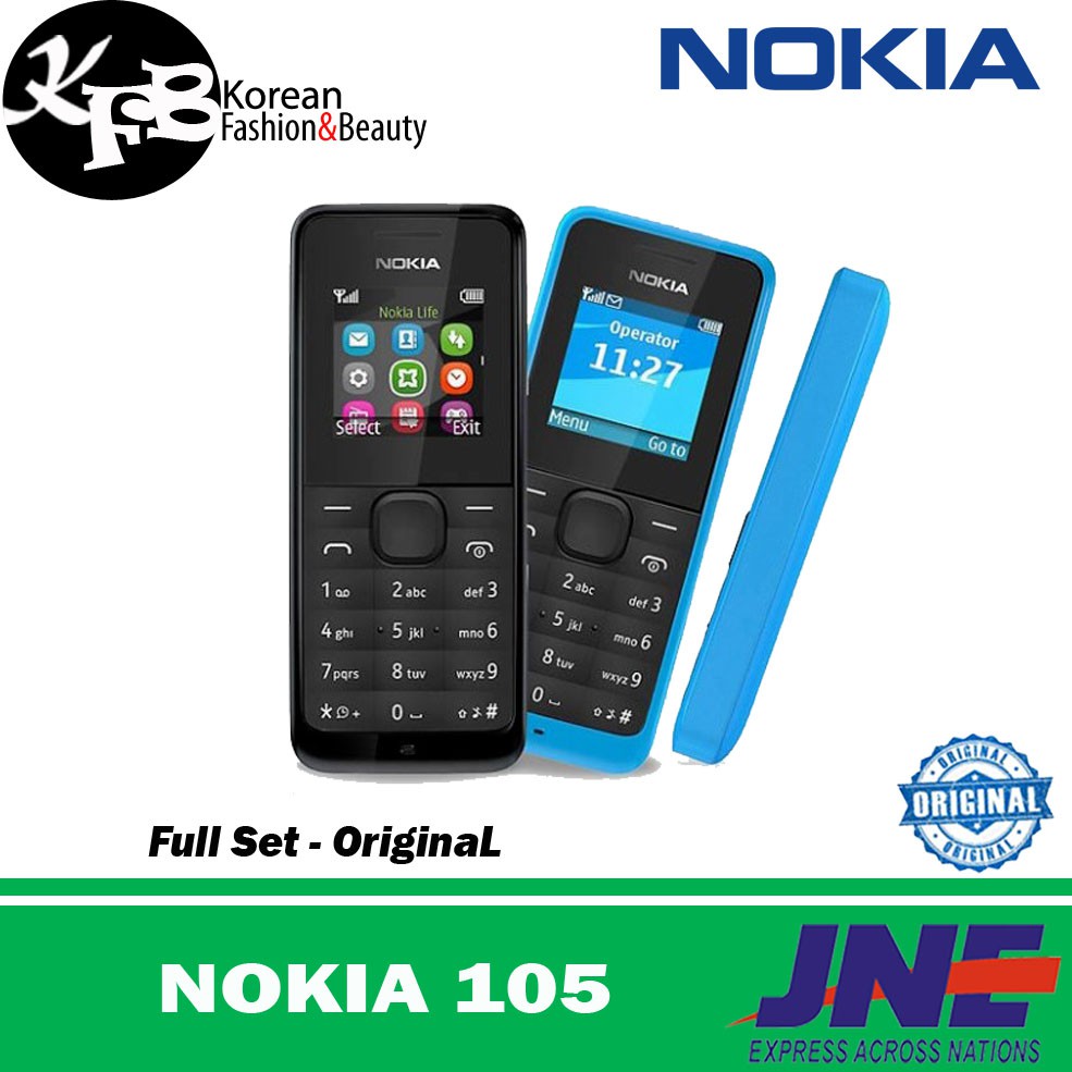 HP murah Nokia 105 - Dual SIM - Original - Garansi