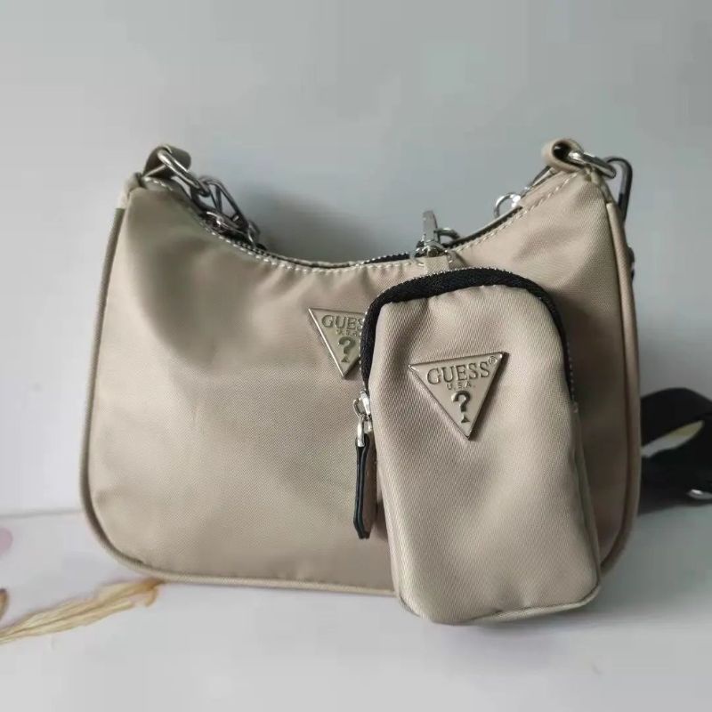 12.12 SALE | GUESSS Nylon 3in1 Shoulder Bag