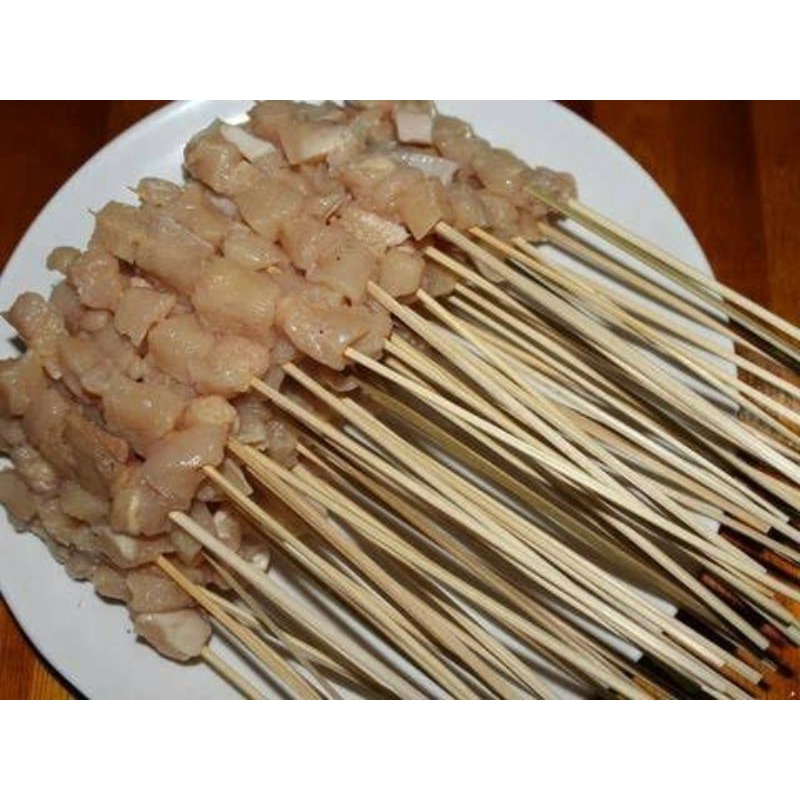 

frozen sate ayam (tanpa bumbu) | 15tusuk | daging ayam