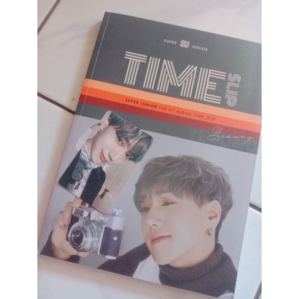 ALBUM ONLY WITH PC - TIME SLIP SUJU  [YESUNG VER]