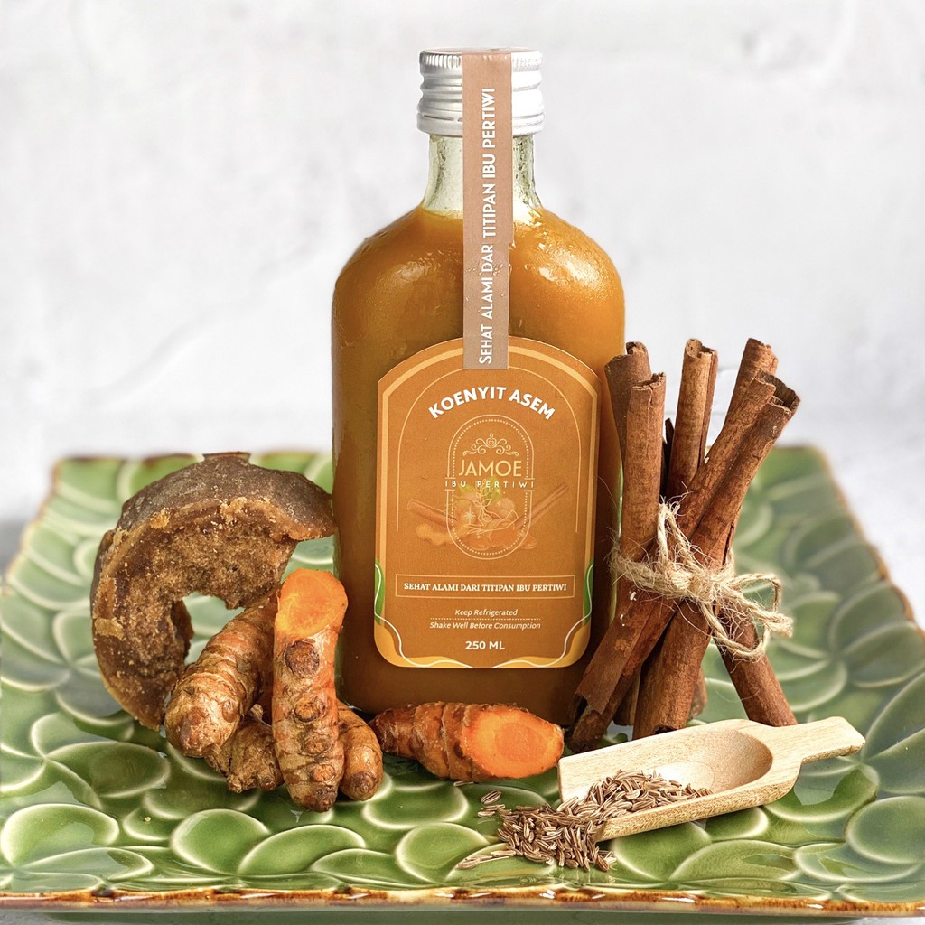 

JAMU KUNYIT ASAM 50% LESS SWEET