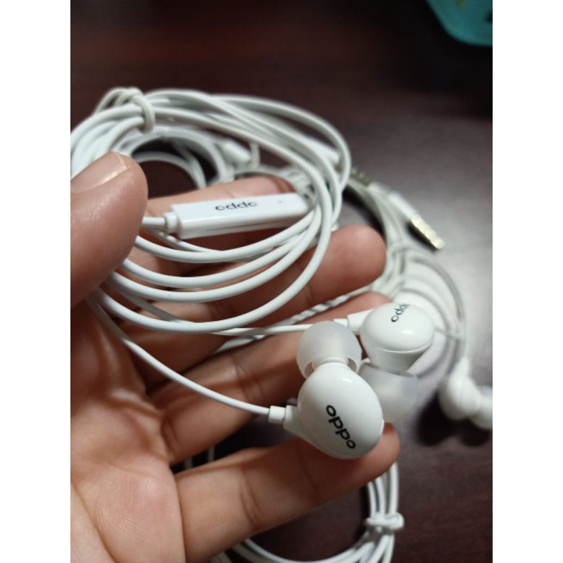 Headset earphone mega bass Hf oppo vivo samsung xiaomi