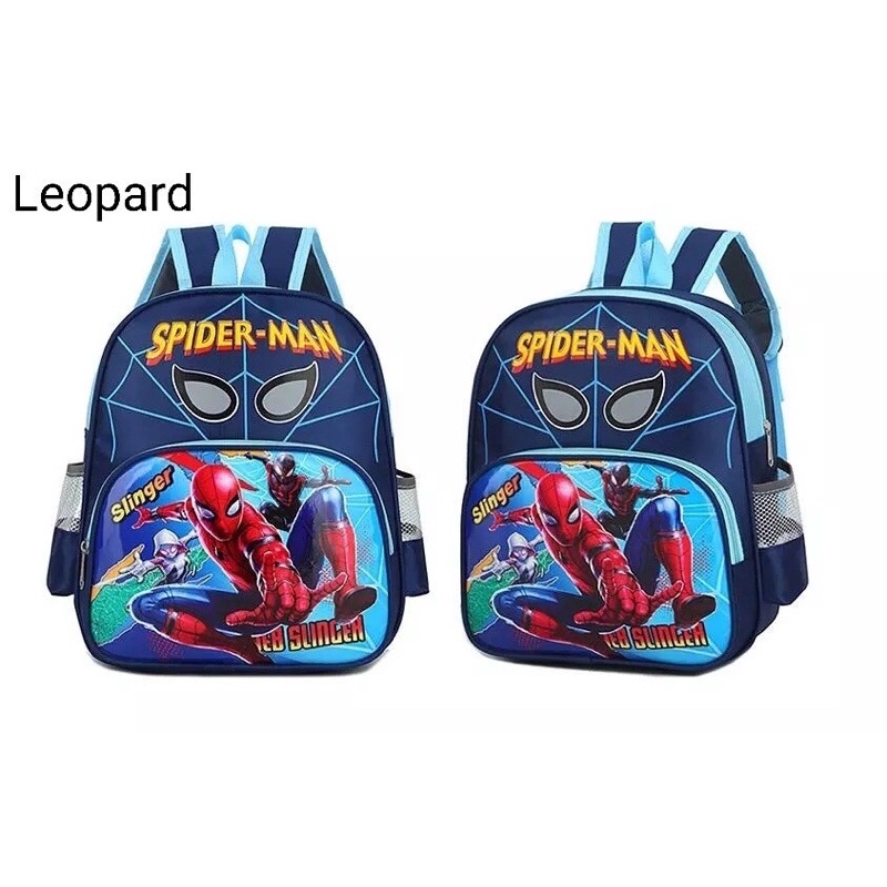 tas ransel anak laki laki tas sekolah anak spiderman tas spiderman biru tas sekolah anak tk sd