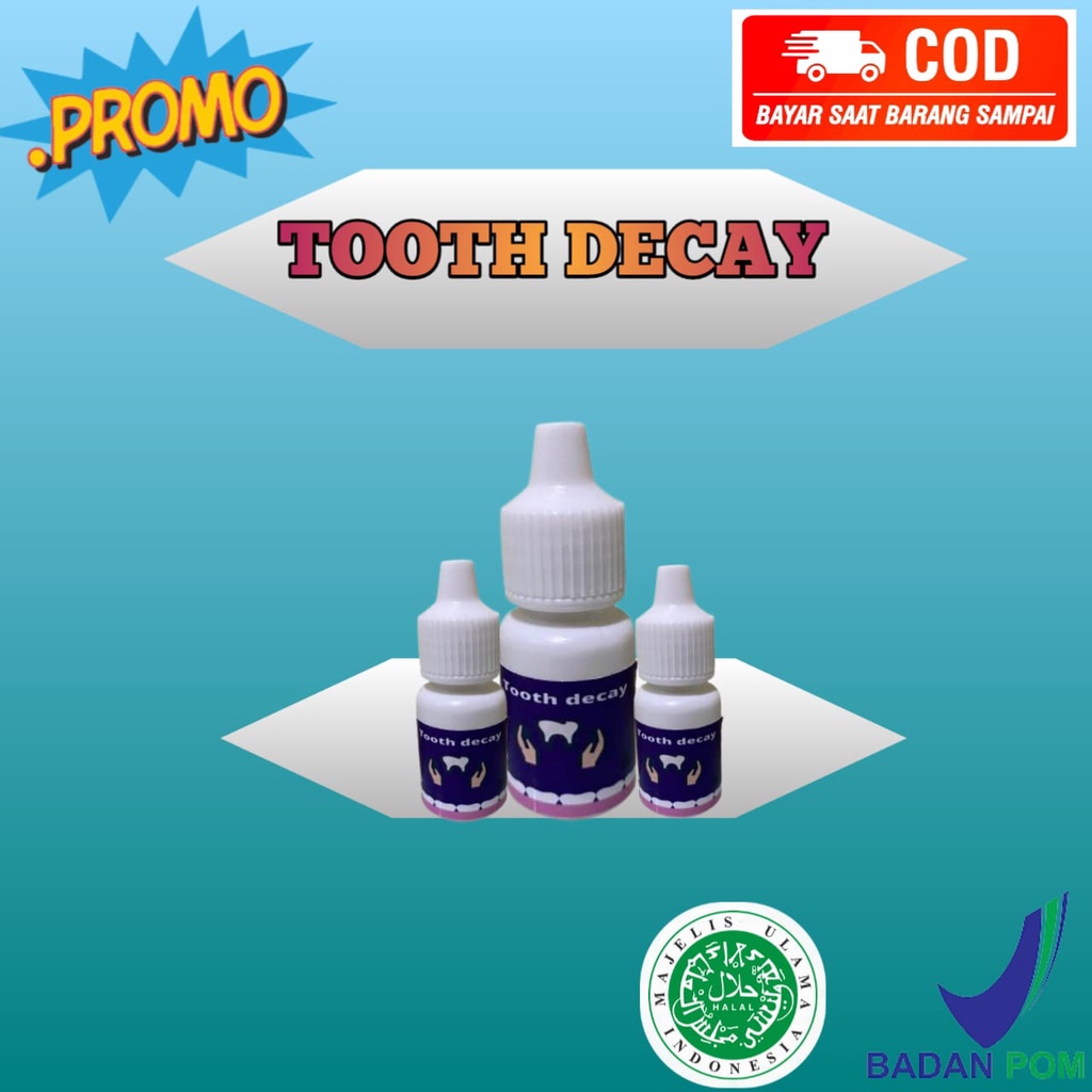 TOOTH DECAY ( PENUMBUH GIGI ANAK, PENGHILANG KARANG GIGI, GIGI KROPOS ) 100% ORIGINAL HERBAL ALAMI