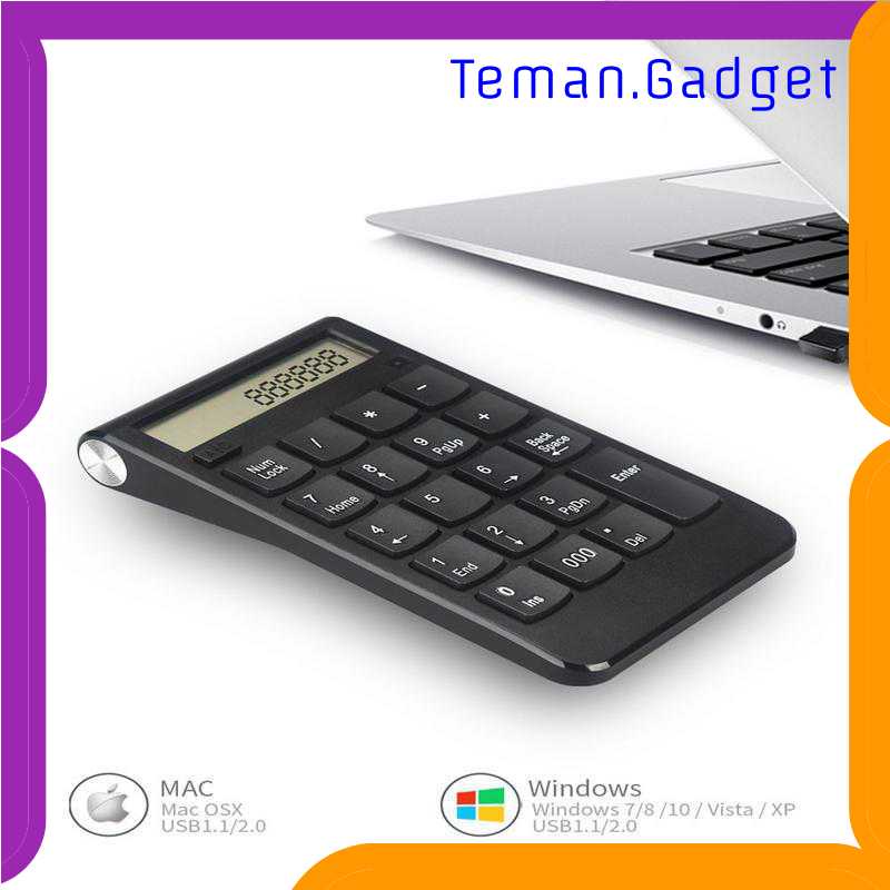 TG-BA Tmddotda Numeric Keypad Numpad Wireless 2.4GHz - 839ES