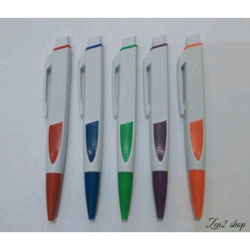 

Pulpen Gepeng / Ballpoint Plastik Gepeng Souvenir Promosi