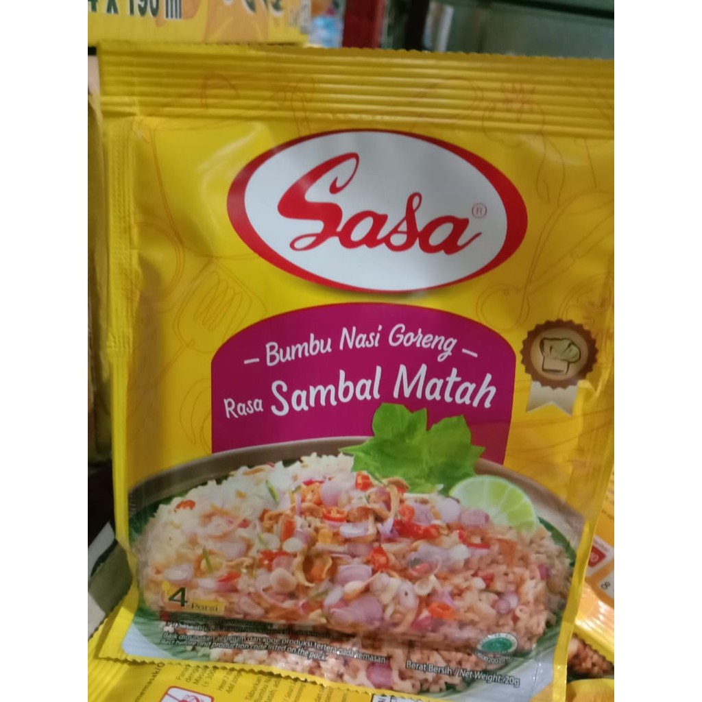

Sasa Bumbu Nasi Goreng Rasa Sambal Matah