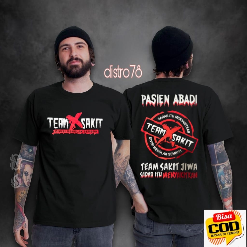 baju kaos pria / baju kaos team sakit / baju kaos kata kata / baju kaos lucu / baju kaos distro / ba