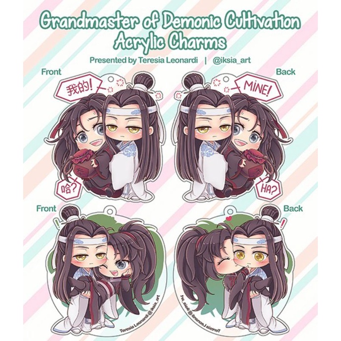 GANTUNGAN KUNCI ANIMASI MO DAO ZU SHI / THE UNTAMED