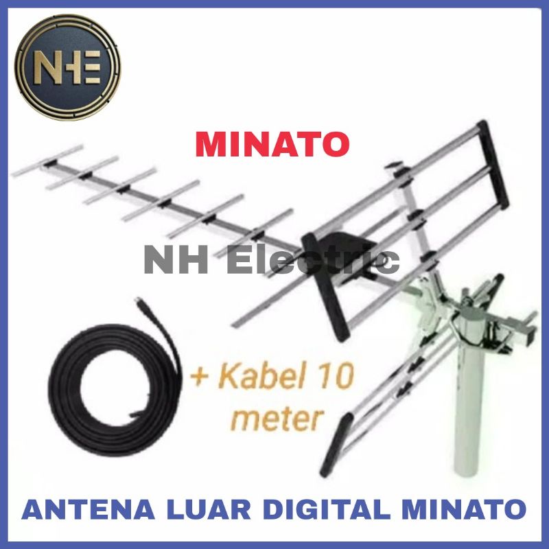 Antena Luar Digital Minato - Antena Luar Minato - Antena Outdoor Digital Minato