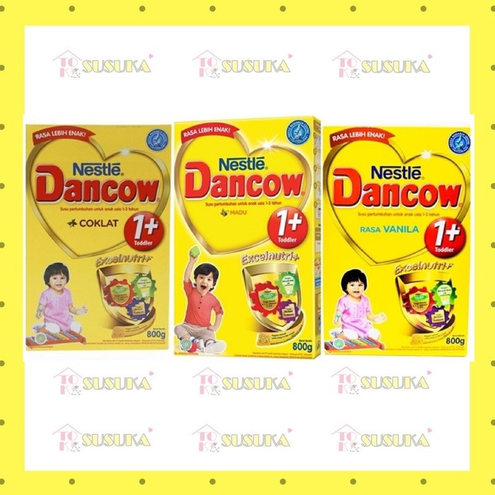 terlaris SUSU DANCOW 1+ COKLAT 800G murah