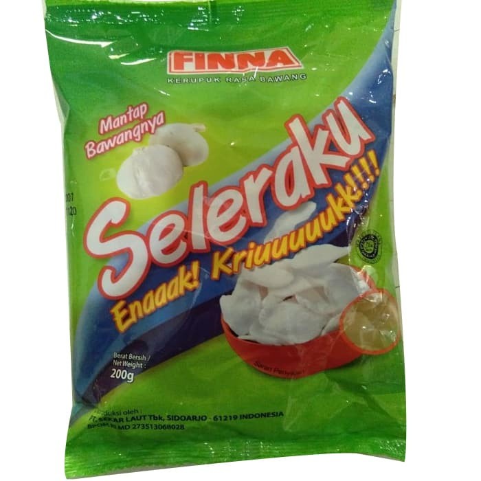 

Kerupuk Seleraku Bawang 200 gram