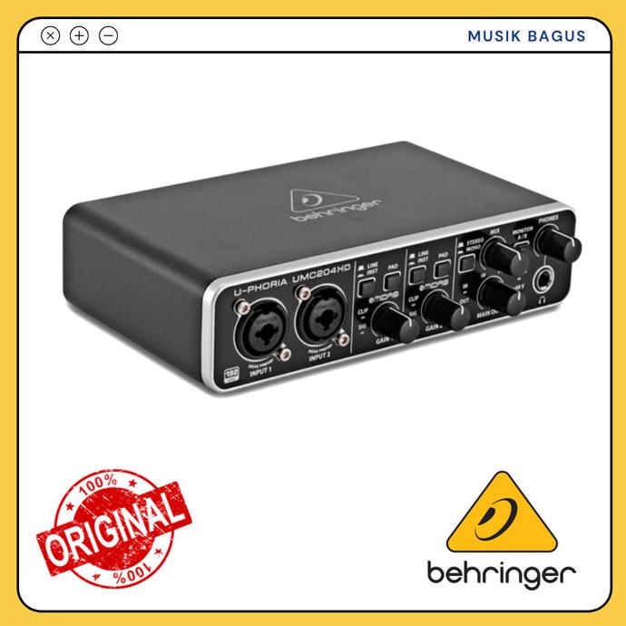 BEHRINGER UMC204HD / UMC 204HD / UMC-204HD