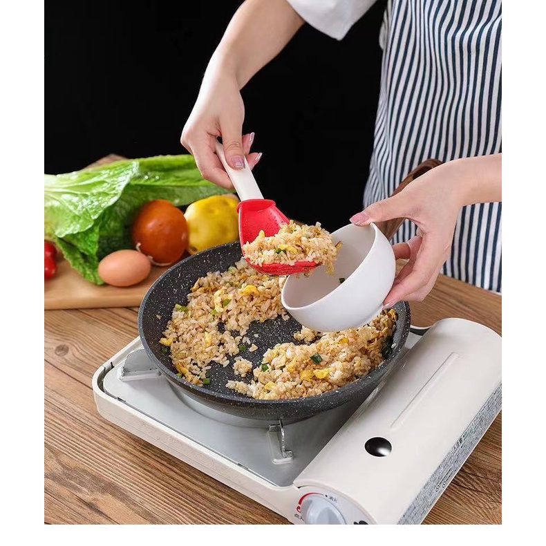 SB168 Sendok Saringan Press Kentang Bawang Multifungsi Alat Dapur / Sendok Serbaguna