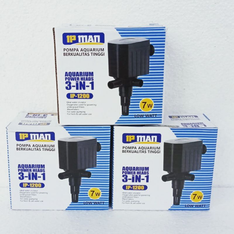 power head ph IP MAN 1200 mesin pompa filter celup water pump akuarium