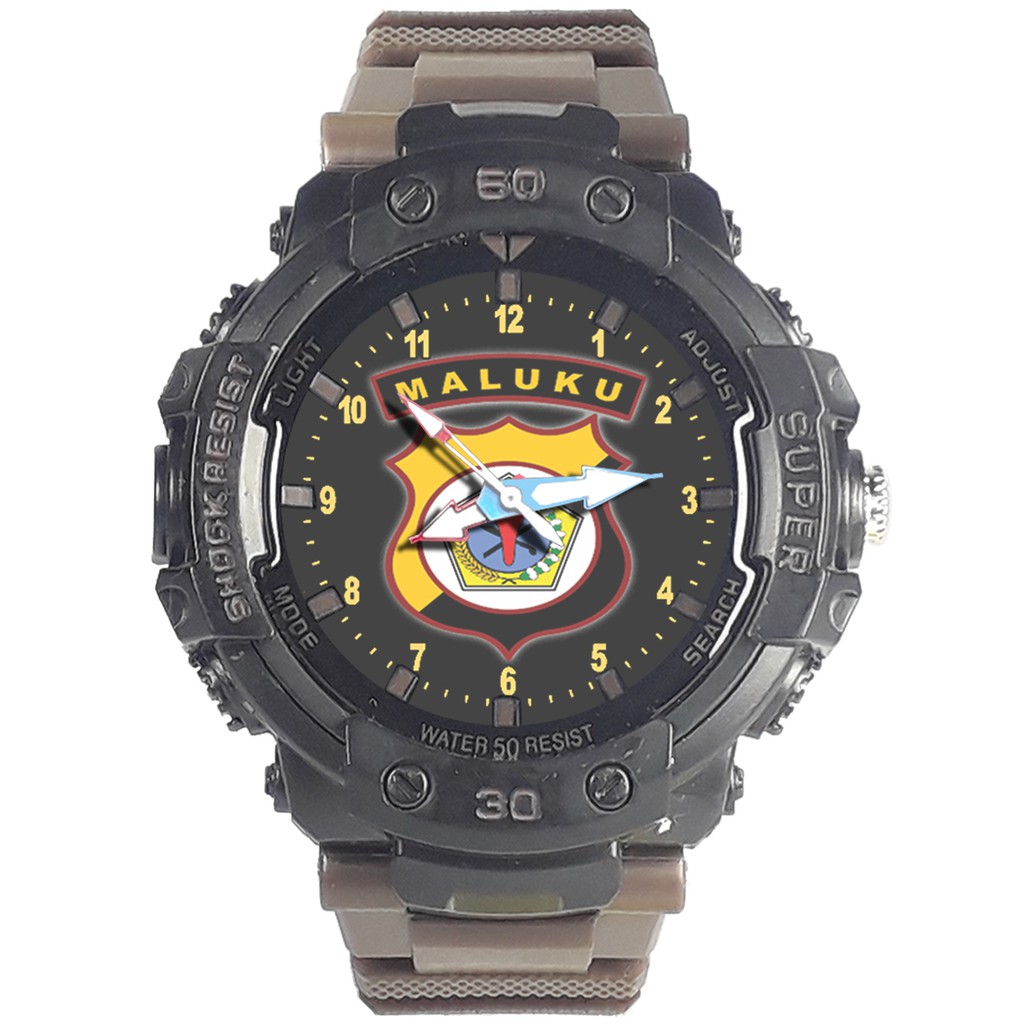 Jam Tangan POLDA MALUKU Bagus