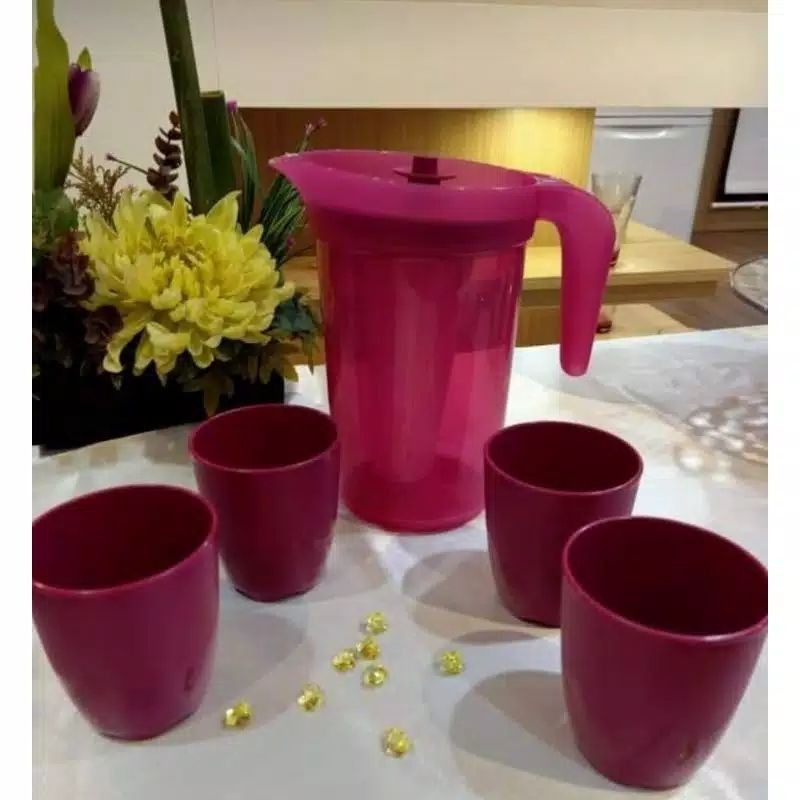 TERMURAH pitcher set tumbler berries