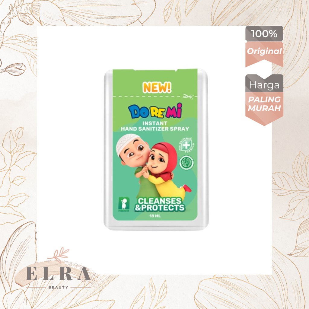 HAND SANITIZER ANAK DOREMI NUSSA INSTANT HAND SANITIZER SPRAY 18 ml