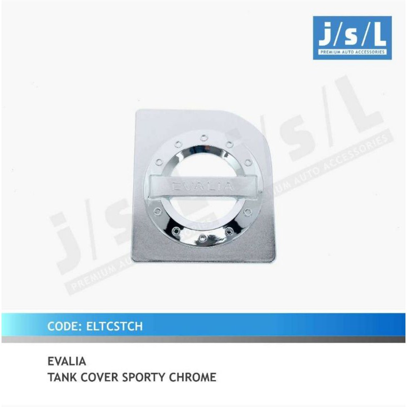 Tank cover Evalia sporty chrome jsl