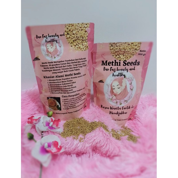 DANFAZ Methi Seeds Pelangsing dan Pembesar Payudara