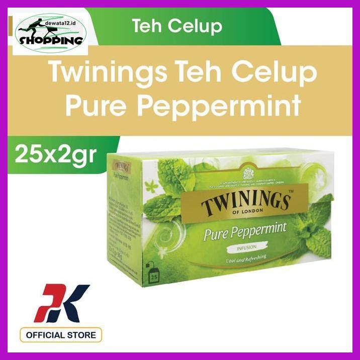 

E6Tdr6G- Twinings Teh Celup Pure Peppermint 25X2Gr Uoy86Ky-