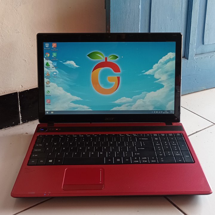 Acer Aspire 5742Z Merah 16 inch Intel Core i5 RAM 4GB Laptop Second Bekas Murah