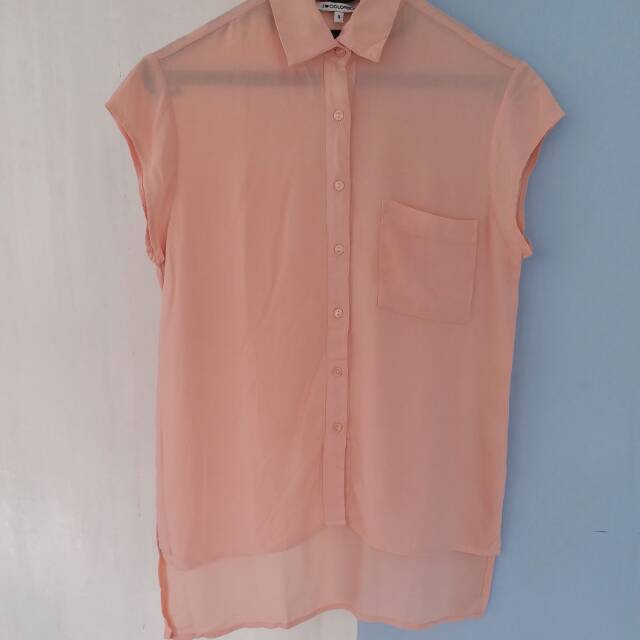 Preloved Blouse COLORBOX Blus Atasan Baju Wanita Remaja branded