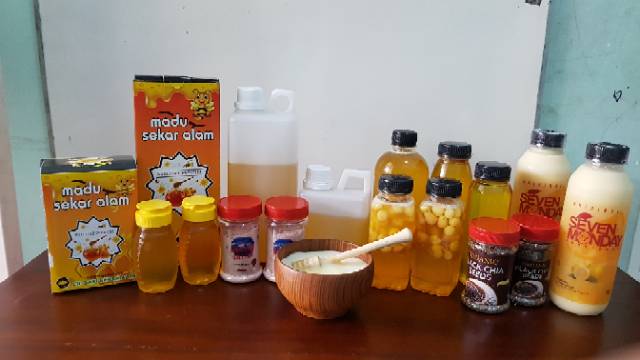 PROMO 150 gram Madu murni bunga multiflora/ kaliandra / akasia /  lebah melifera ( Raw Honey )