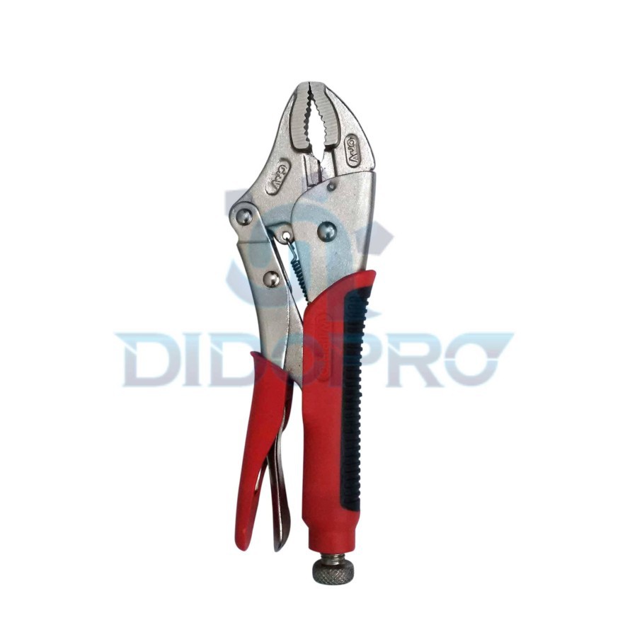 WIPRO Tang Buaya Tang Jepit 10 inch Gagang Lapis Karet Locking Pliers