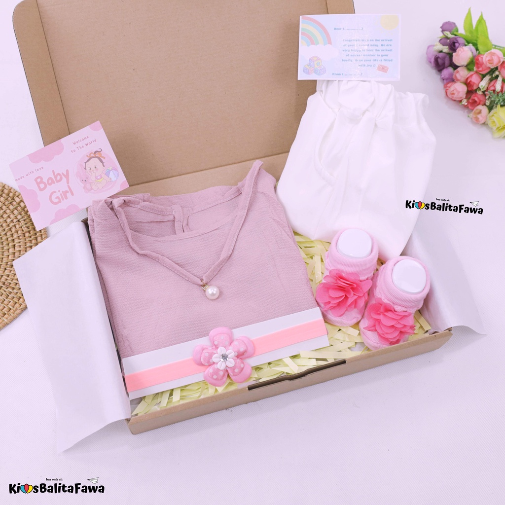 [GREENTEA] Hampers Ultah Anak Perempuan 12-18 Bulan / Ulang Tahun Kado Gift Package Murah kualitas Import Babycinnamon