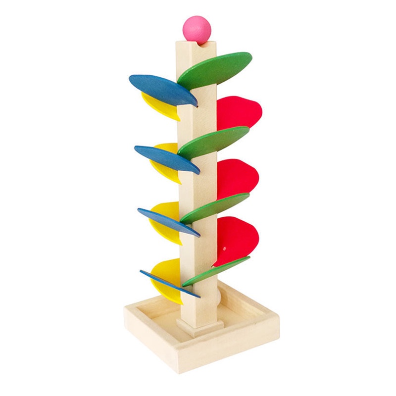 HZ Mainan Edukasi Perakitan Daun Menara Bola / Montessori Menara Tower / Puzzle Menara Bola