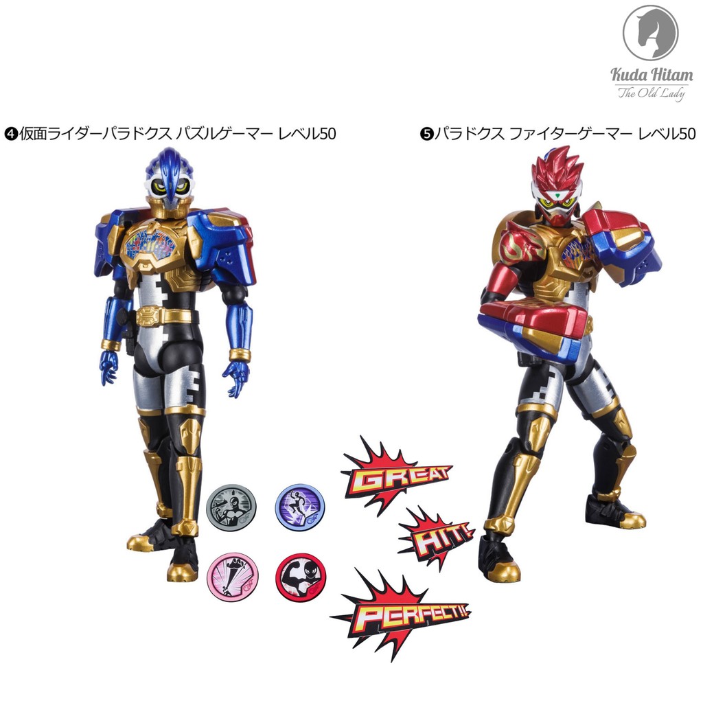 Shodo-O Outsider Kamen Rider 6 Ex-Aid Paradox Puzzle & Fighter Gamer Level 50