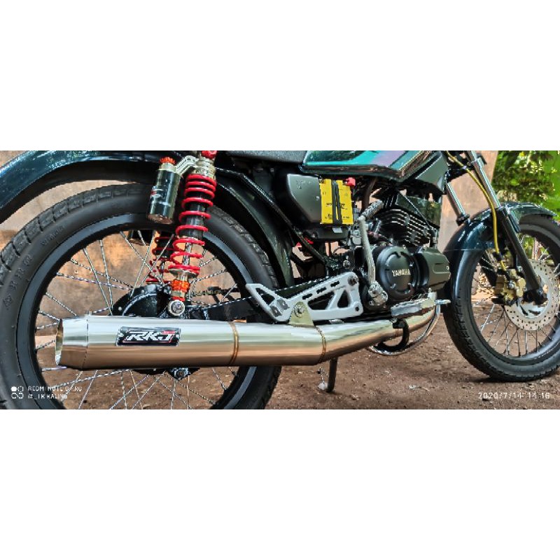 Knalpot rx-king standar racing stainless garing gurih RKJ Racing