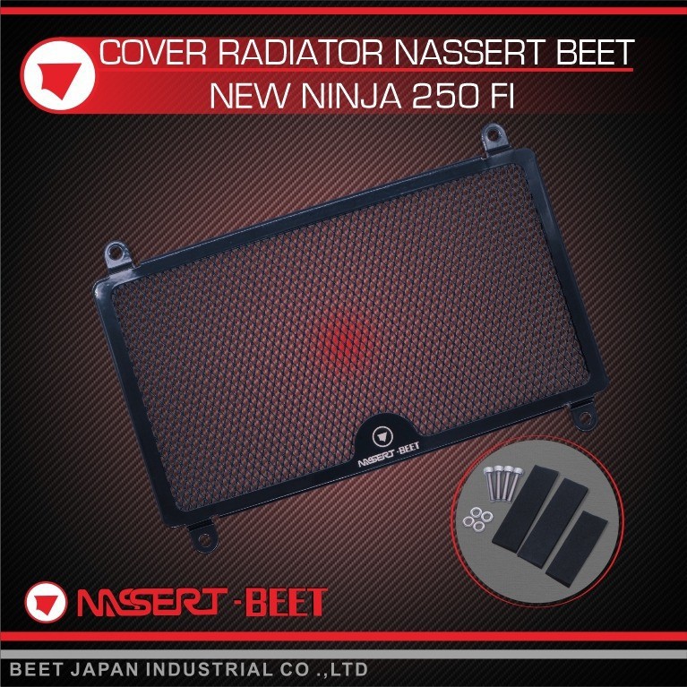 NASSERT BEET COVER RADIATOR NEW NINJA 250 18