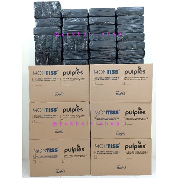 TISSUE MONTISS 1000 SHEET 1000 GR FACIAL TISSUE // TISU WAJAH-2
