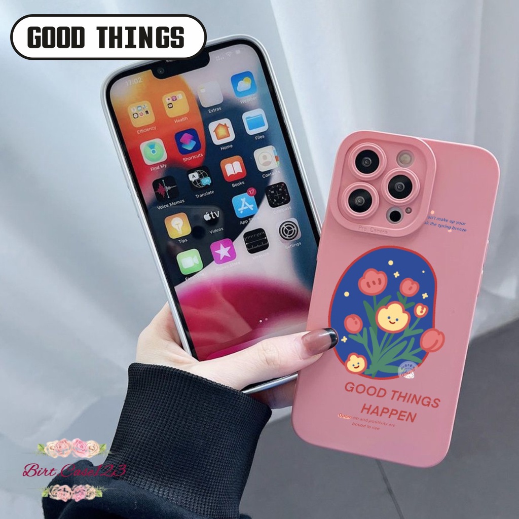 SOFTCASE CASE SILIKON PROCAMERA GOOD THINGS OPPO VIVO SAMSUNG REALME XIAOMI IPHONE INFINIX ALL TYPE BC6379