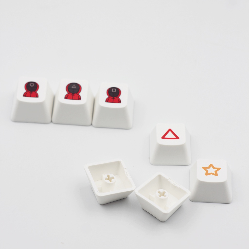 Keycap Tombol Keyboard Oem Profile R4 Pbt Untuk Komputer Pc