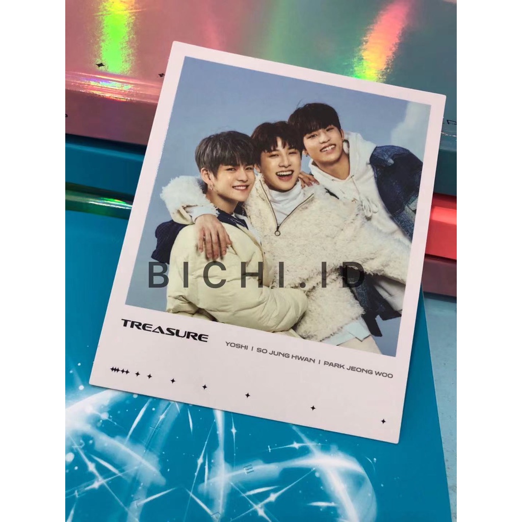 Photo Group Polaroid Treasure Full Album (Yoshi, Junghwan, Jeongwoo)
