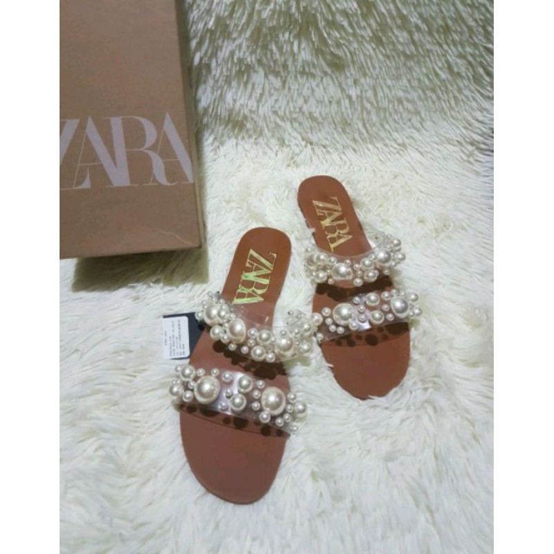 Flat Sandal Zara Pearl