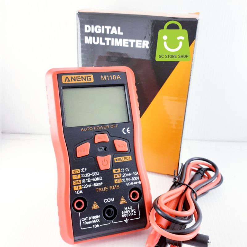 Avometer Digital Multitester ANENG M118A